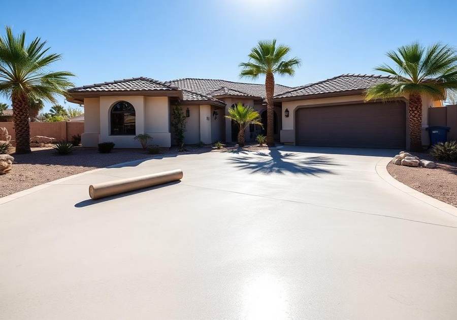 Driveway Concrete Installation in Phoenix Arizona
